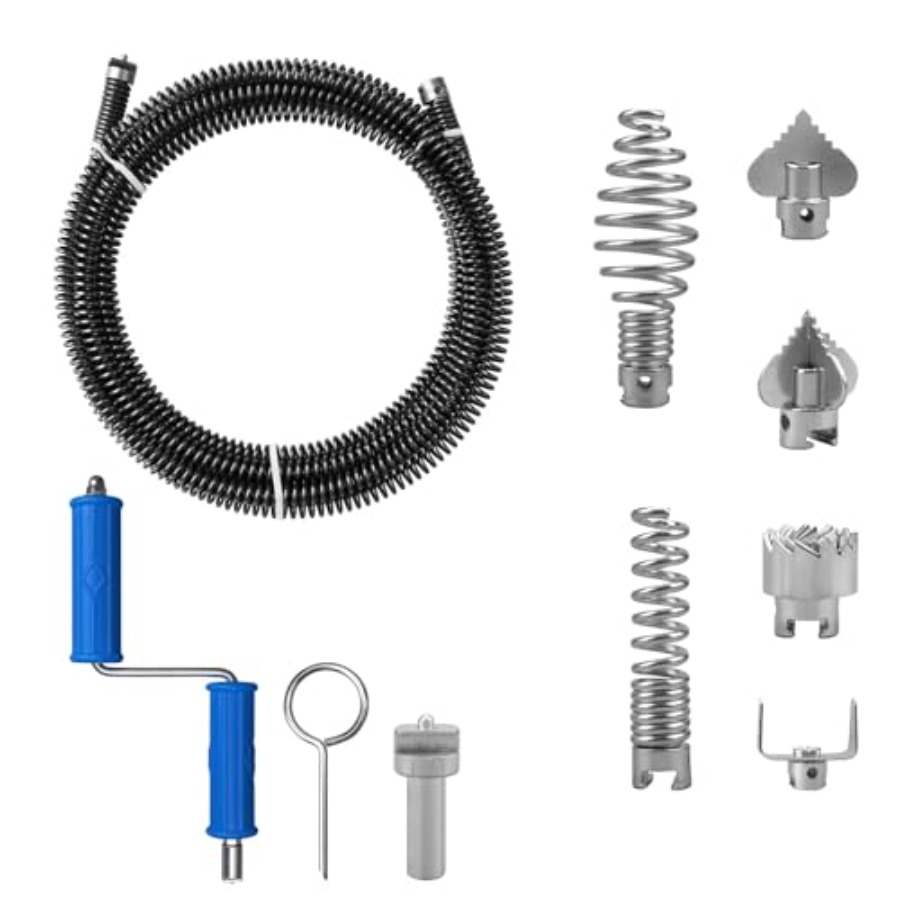 Drain Snake Flexible - Drain Snake, Drain Auger with Drill