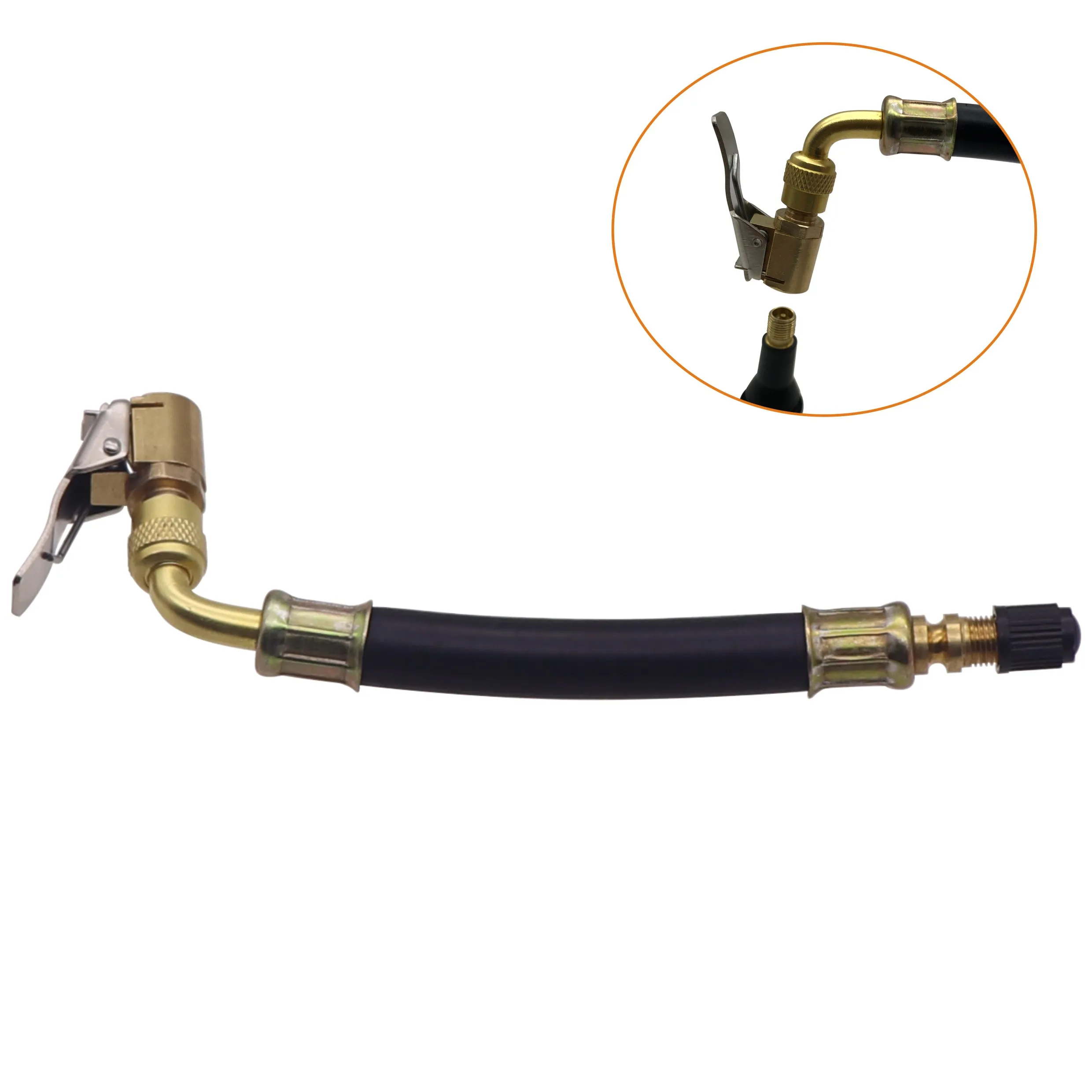 Useful Tire Inflation Tools Ru - đánh giá và giá Flexible Hose Braided