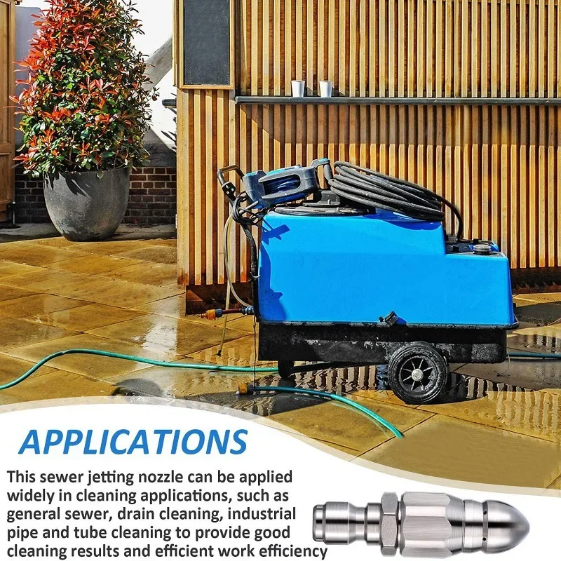 Water Jet High Pressure Spraye - đánh giá và giá Drain Pipe Clip
