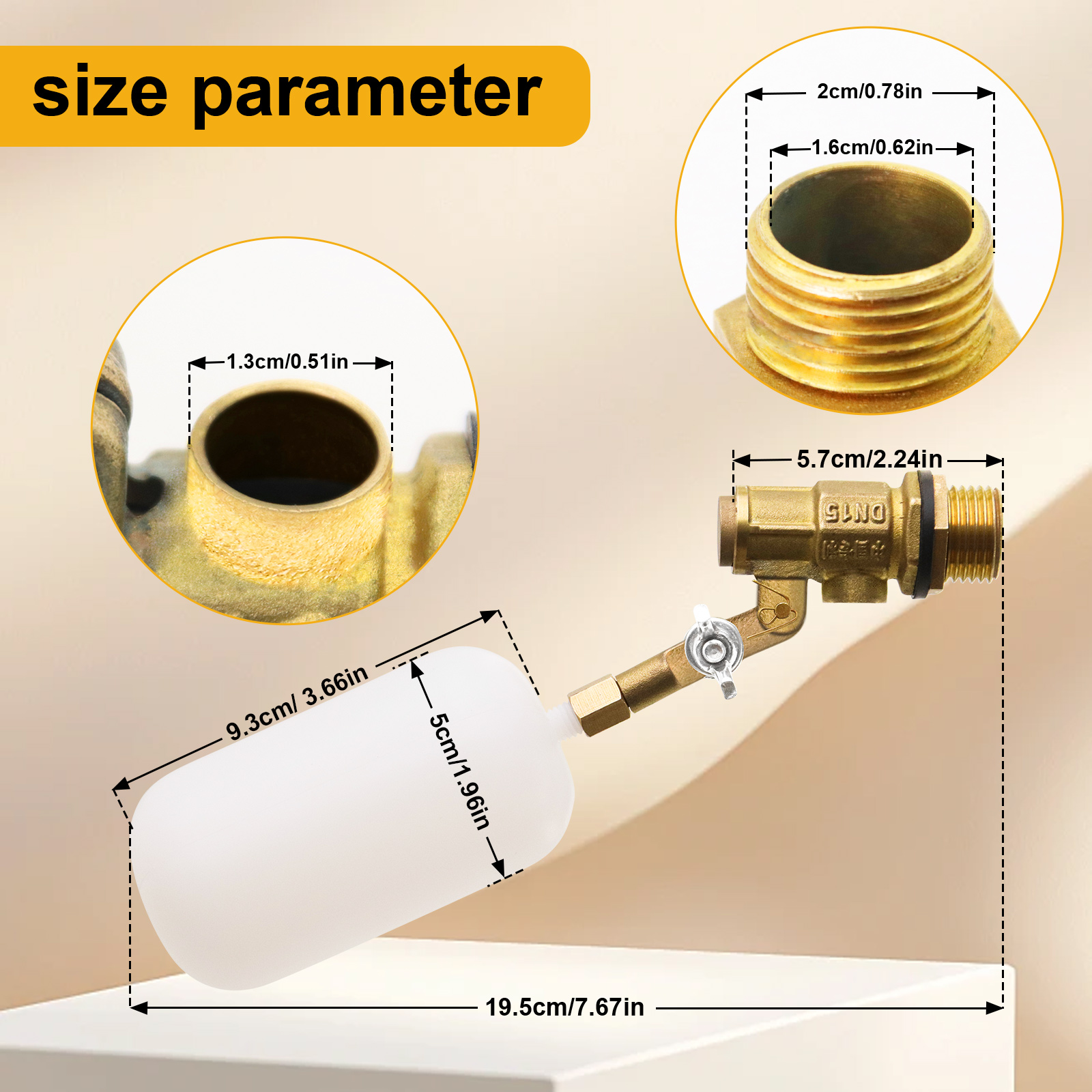 1/2 Inch Copper Calve Float Ba - đánh giá và giá Float Ball Valve