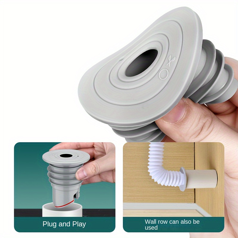 1PC Silicone Floor Drain Seal  - đánh giá và giá Drain Pipe Clip