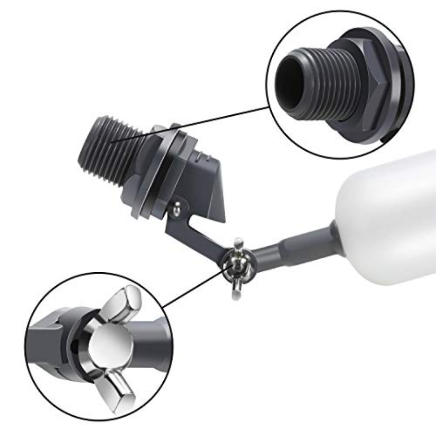 Float Ball Valve, 1/2 Inch Mal - đánh giá và giá Float Ball Valve