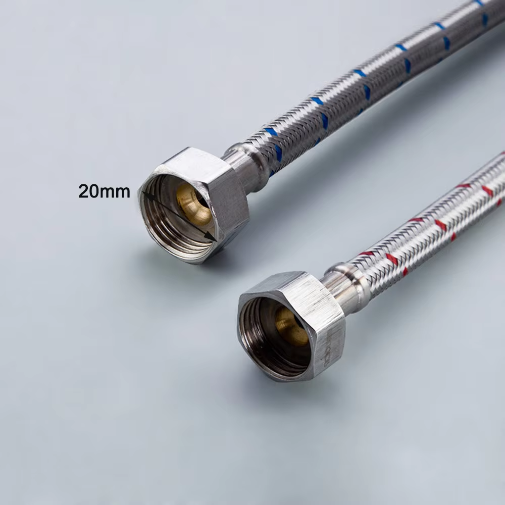 G1/2 G3/8 G9/16 50cm 1 pair St - đánh giá và giá Flexible Hose Braided