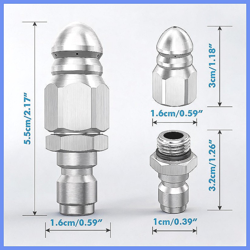 1Pc Water Jet High Pressure Sp - đánh giá và giá Drain Pipe Clip