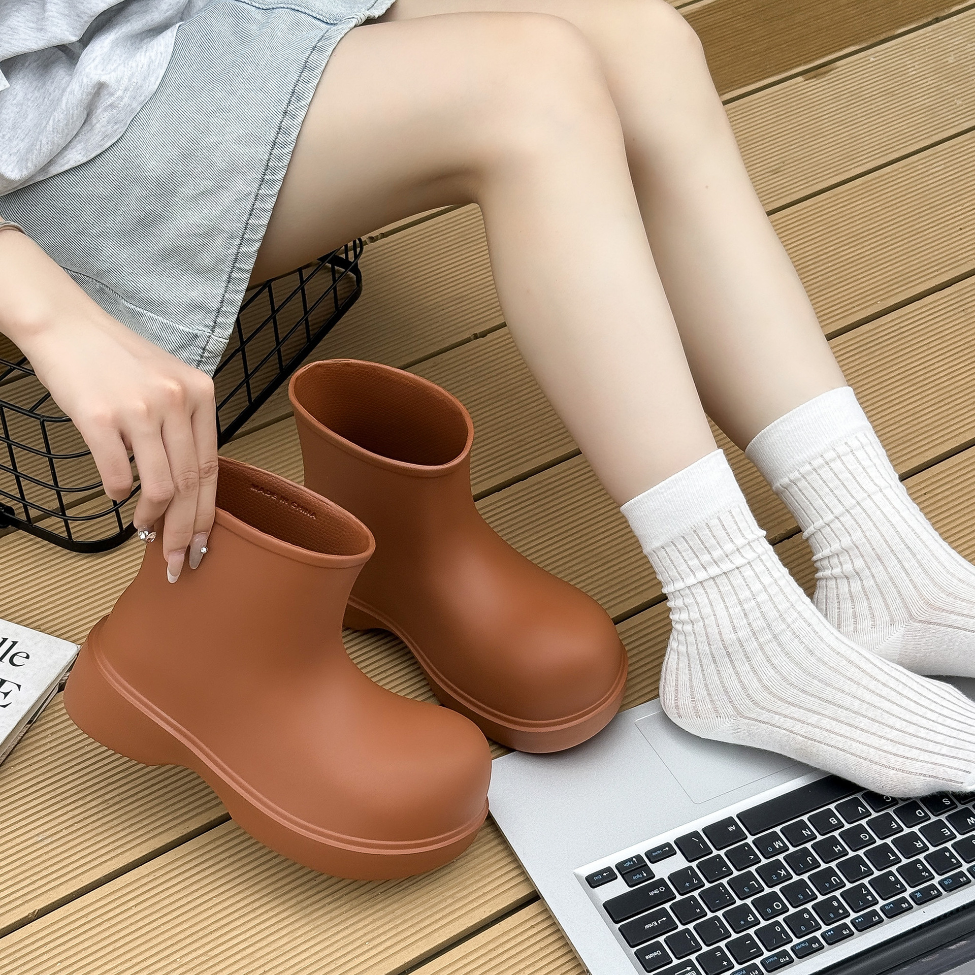 Korean rain boots 2025 women's - đánh giá và giá Pipe Bending Spring