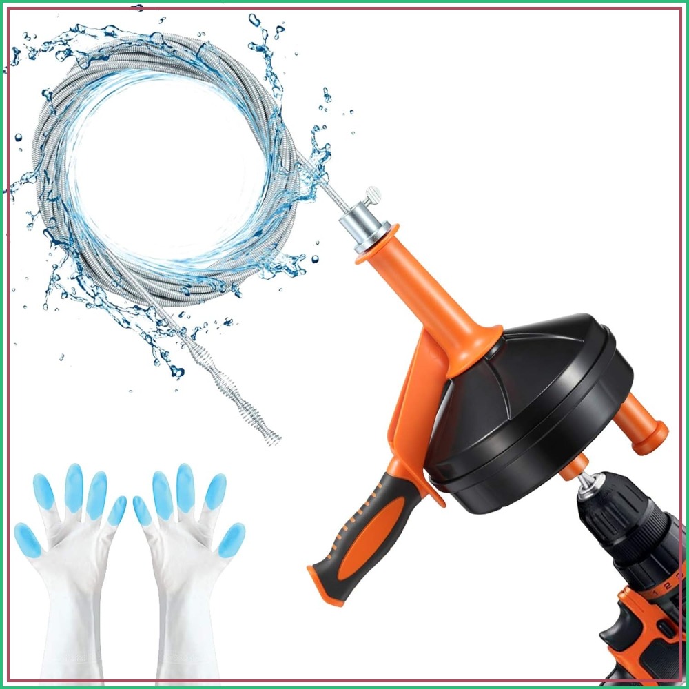Drain Auger Clog Remover with  - đánh giá và giá Drain Snake Flexible