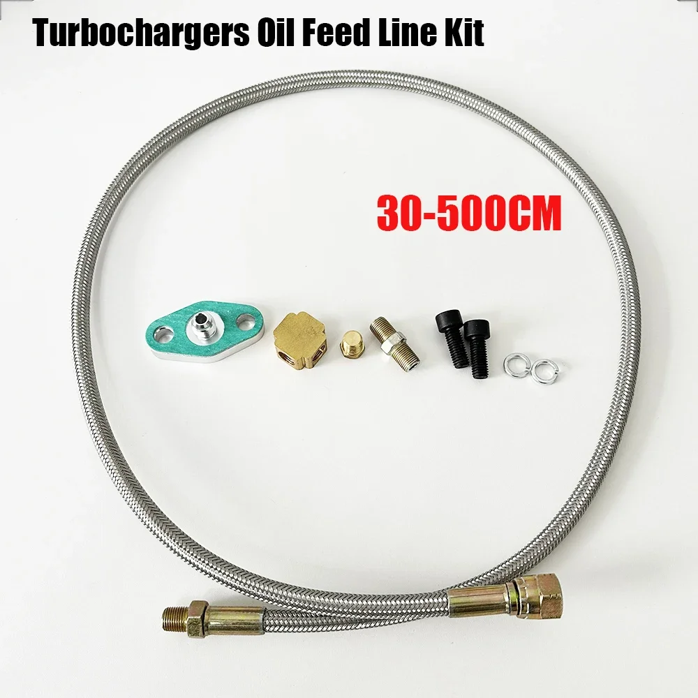 Turbo Oil Feed Line Kit Oil Re - đánh giá và giá Flexible Hose Braided