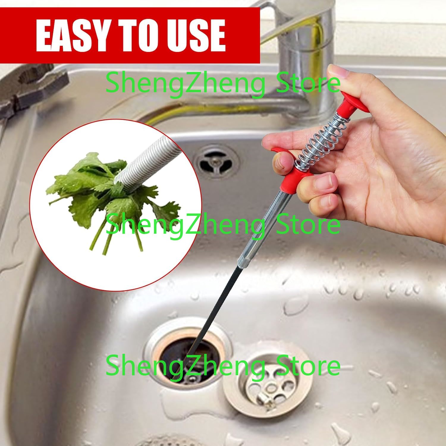 1Pcs Drain Snake Hair Drain Cl - đánh giá và giá Drain Snake Flexible