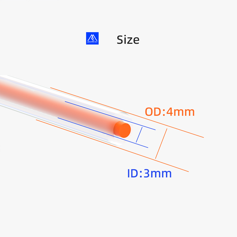 Mellow Semi Transparency ID3mm - đánh giá và giá Ptfe Tape Thread