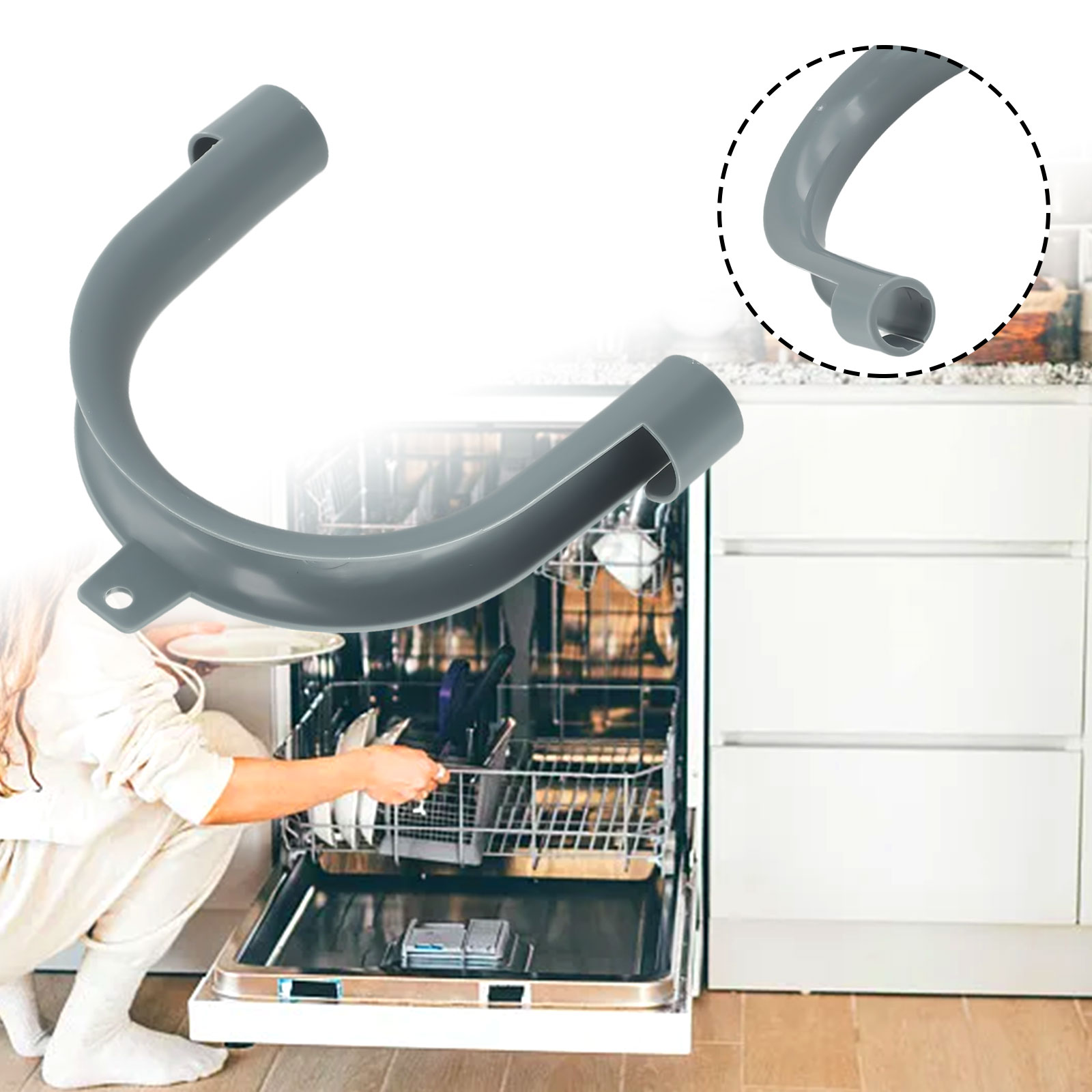 U-Shape Drain Hose Guide Assem - đánh giá và giá Drain Pipe Clip