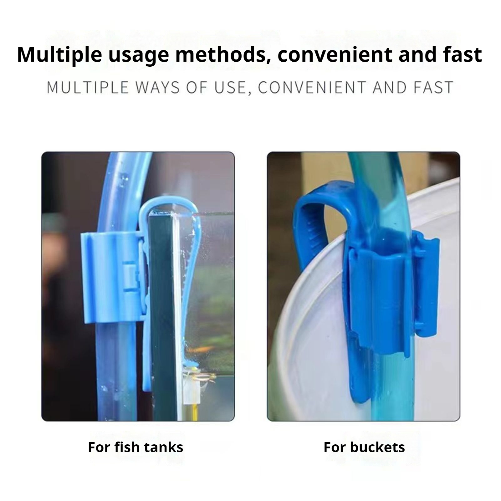 Aquarium Tube Holder Clip Fish - đánh giá và giá Plastic Pipe Clip