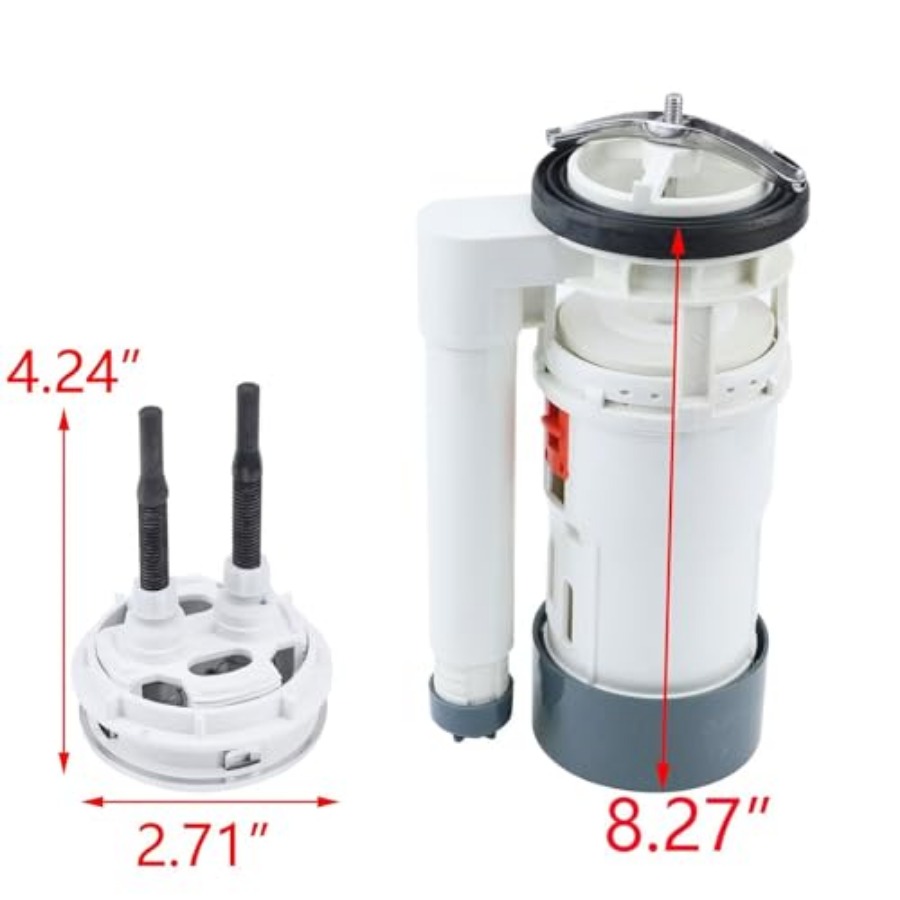 Toilet Fill Valve, Dual Flush  - đánh giá và giá Toilet Fill Valve