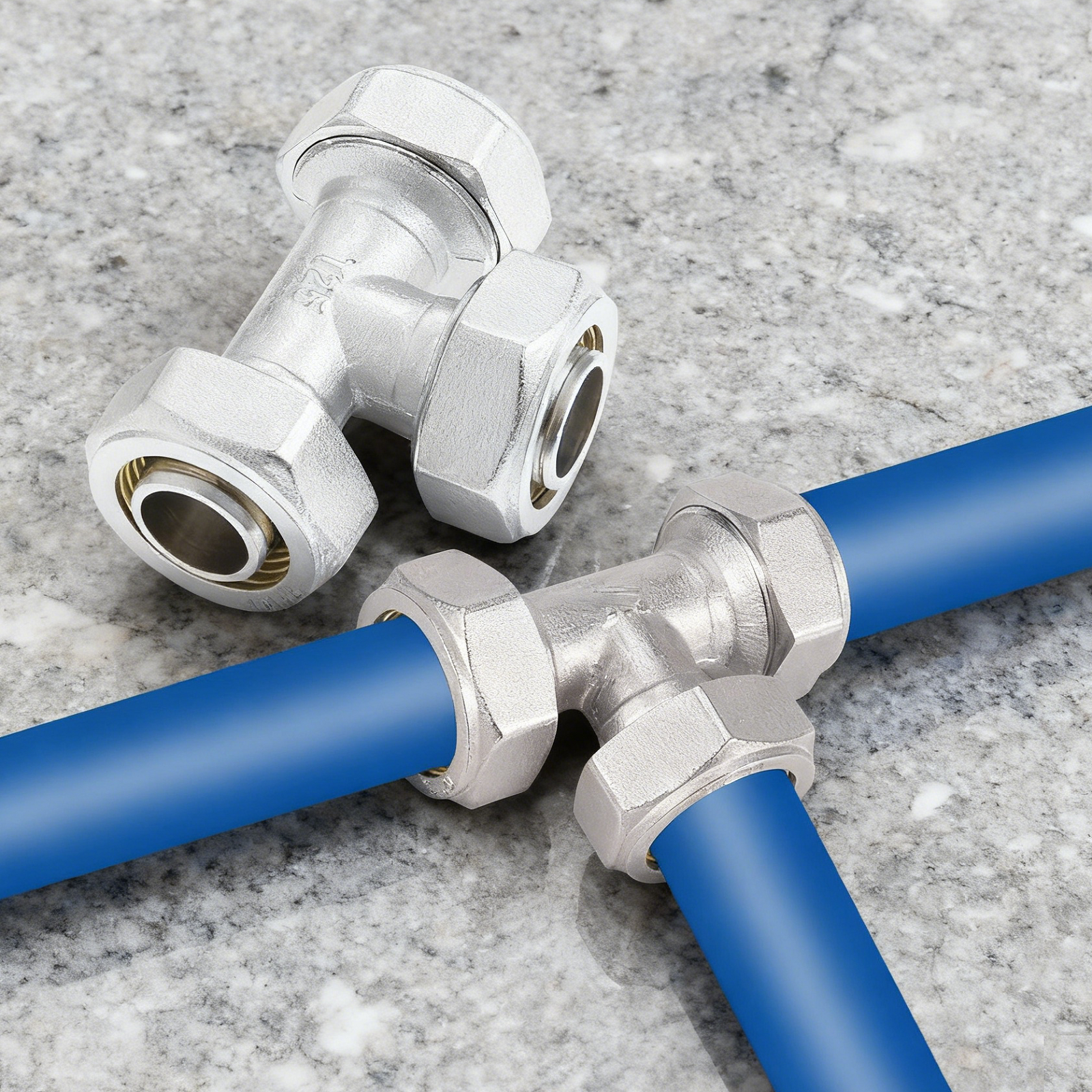 2Pcs 3/4’’ Tee Air Line Fittin - đánh giá và giá Compression Fitting Brass