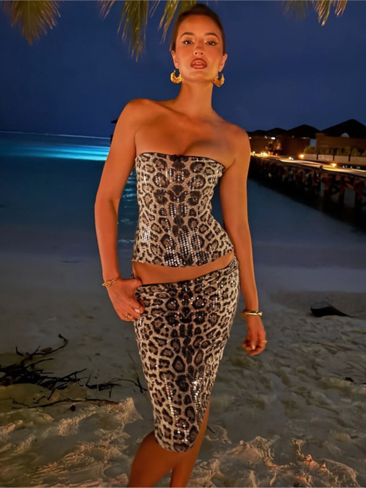 Woman 2 Piece Set Outfit Sexy  - đánh giá và giá Pipe Bending Spring