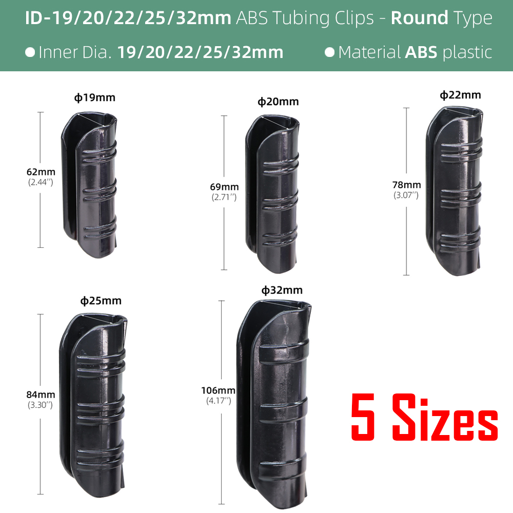 30PCS 19/20/22/25/32MM Garden  - đánh giá và giá Plastic Pipe Clip