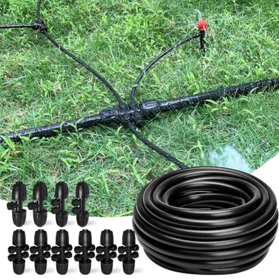 100FT 1/2 Inch Drip Irrigation - đánh giá và giá Push Fit Connector